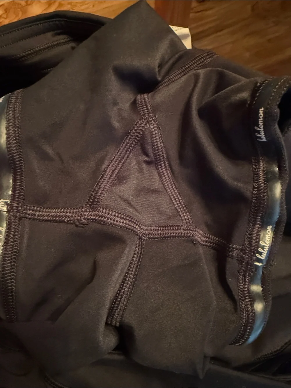 Lululemon Pace Rival Skort Skirt black 4 Way Stretch Size 12 leg pockets EUC